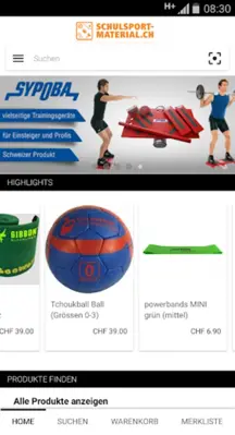 schulsportmaterial.ch android App screenshot 5